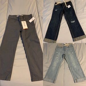 BUNDLE TODDLER BOYS JEANS NWT 4T